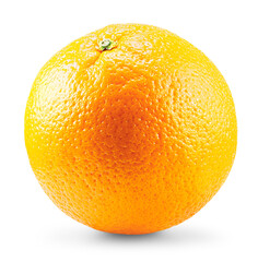 orange isolated on white background. Clipping path