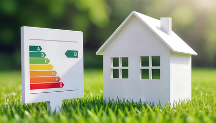 DPE, diagnostic de performance énergétique de la maison dans la nature