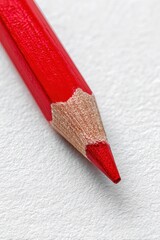 Closeup of red Pencil Point 
