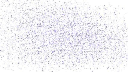 purple dust particles