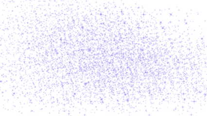 purple dust particles