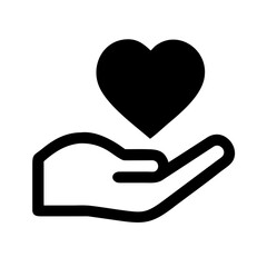 hand holding heart icon, caring hands heart, helping hand with heart, love support symbol, compassion hand heart, give love icon, charity support icon, kindness gesture symbol, volunteer support hand