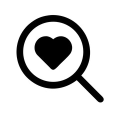 heart search, heart magnifier, love search, romantic search, heart find, love discovery, search for love, relationship search, match search, dating search, affection search, emotional connection searc