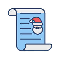 santa list, christmas list icon, holiday checklist, santa checklist, naughty or nice list, festive to-do list, christmas tasks, santa paper scroll, holiday wish list, gift wish list, present tracking,
