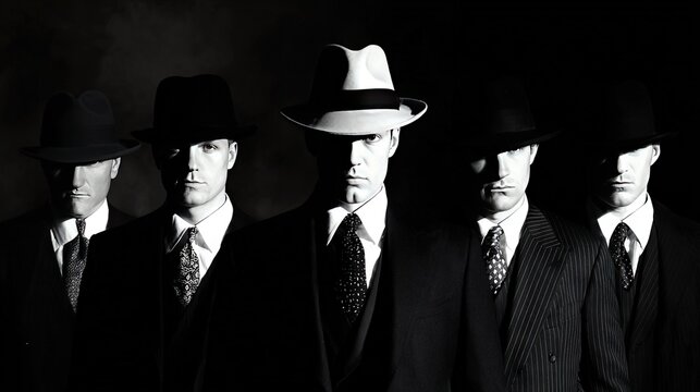 gay mafia - flamboyant mobster - made man in an executive suit
