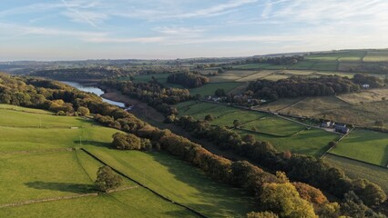 Loxley Valley: Natural Reservoir with Low Water Levels