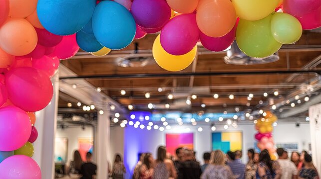 photo of work anniversary party -