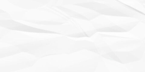 Creased paper texture glued effect. Crumpled paper blank white wrinkled and creased poster. vintage paper.