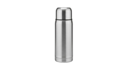 Stainless steel thermos bottle for hot and cold beverages