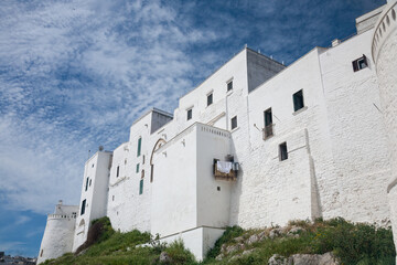 Ostuni city walls, Apulia, Italy