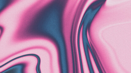 Abstract pink and teal liquid marble texture with flowing organic shapes.