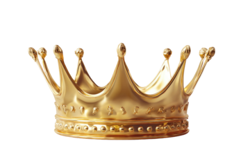 Golden crown, detailed design