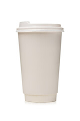 White stack for cone on a white isolated background