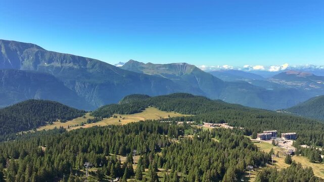 Chamrousse Mountains in Summer