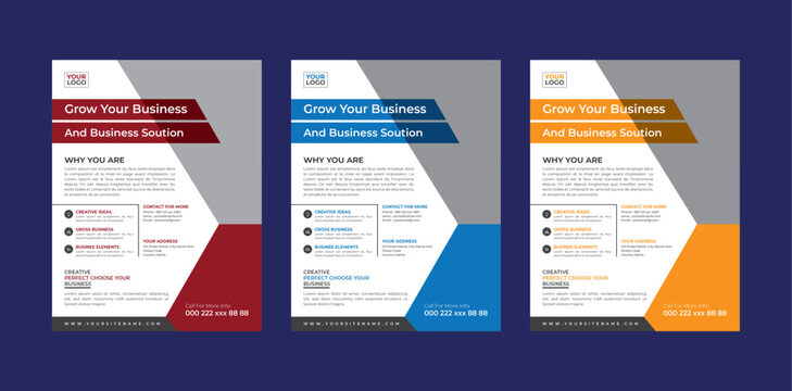 Marketing Business Flyer Design Templte