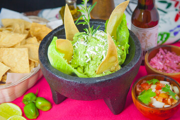 Guacamole, Platillos Mexicanos, Comida de restaurante en México