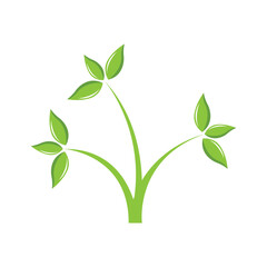 Tree With Leaf Artistic Nature Design