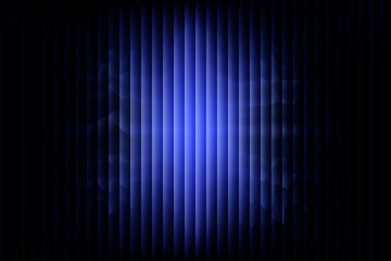Futuristic blue glassy gradient glow abstract background with neon striped texture