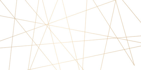 Obraz premium luxury geometric premium golden random chaotic lines on transparent background. Luxury banner presentation gold line vector, illustration. 