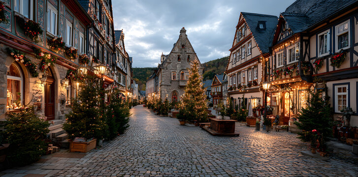 Weihnachten in Seiffen Erzgebirge Sachsen Deutschlan