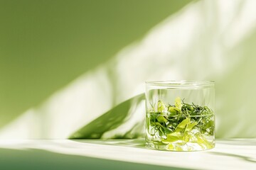Seaweed Samples in Laboratory Containers