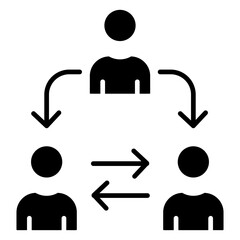 Accountability Glyph Icon