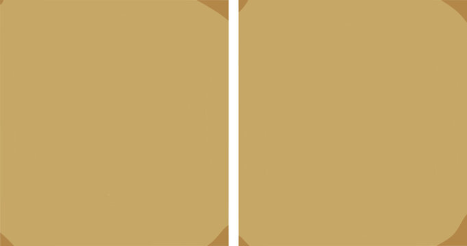 Two blank sepia-toned panels or pages side-by-side, offering a simple and versatile background for various design elements or textual content, perfect for mockups or vintage themes