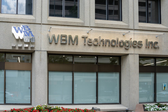 WBM Technologies headquarters in Winnipeg, Manitoba, Canada, July 20, 2023. WBM is a Western Canadian based IT Solutions company.