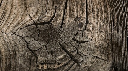 Weathered Wooden Planks with Natural Texture