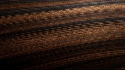 Smooth Polished Wooden Surface in Warm Light