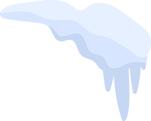 Icicle and Snow Cap