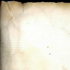 Fondo de papel envejecido con textura vintage y l&iacute;neas suaves. Aged lined paper background with vintage texture. Gealterter liniertes Papierhintergrund mit Vintage-Textur