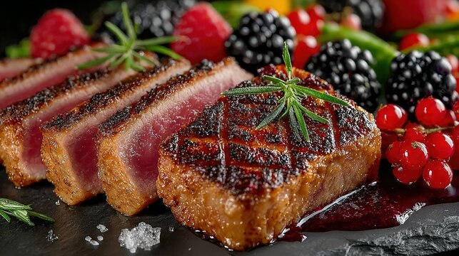 Heavy traffic on a multi-lane highway surrounded by tall buildings in a city.