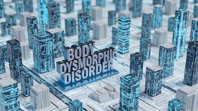 Digital City Network: Body Dysmorphic Disorder Concept