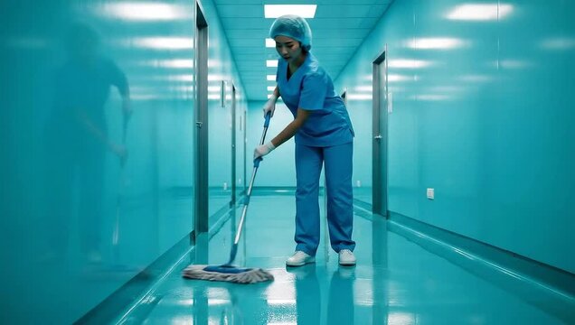 Hospital Cleaning - Maintaining a Sterile Environment for Patient Safety.