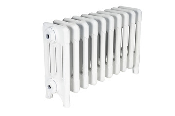radiator isolated on white