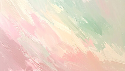 淡い春色の抽象アクリル背景