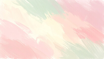 淡い春色のパステルアート背景