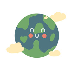 earth vector illustration