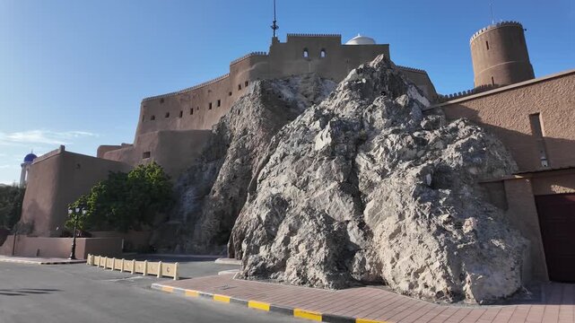Al-Mirani Fort is a fort located in the harbor of the city of Old Muscat in Oman
