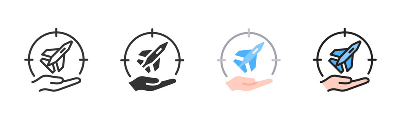 Mission Icon Pack In Multiple Styles