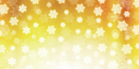 Fototapeta premium 雪 クリスマス 冬 光 背景 