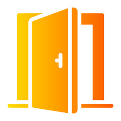 door gradient icon