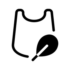 Plastic Bag Icon Vector Symbol Design Illustration