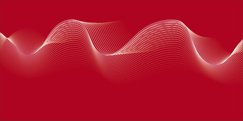 Abstract red background with lines elegant striped diagonal line technology concept web texture. Trendy geometric stripe of smooth wave blend lines .