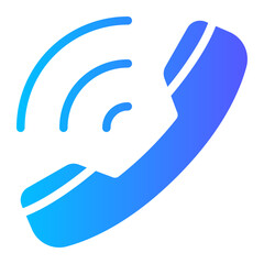 call gradient icon
