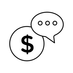 Money Talk Business icon pack symbols Money Logo