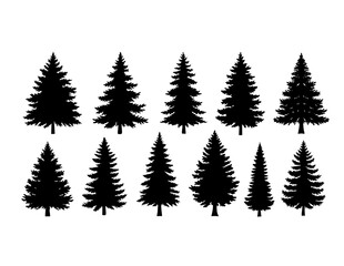 Obraz premium Minimalist flat vector tree illustration showing simple geometric shapes and clean design. Perfect for eco-themed designs, nature backgrounds, green environment campaigns, forest logos, and educationa