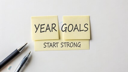 New Year Goals: Start Strong - Planning and Motivation