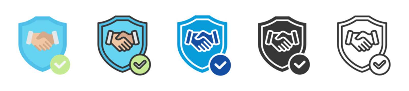 reliability icon set multi style various collection